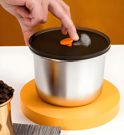 Wholesale 304/316 Stainless Steel Round Food Containers with Air-Vent Lids | Professional Kitchenware by HUFA - HUFA Kitchenware