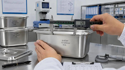 Why Stainless Steel Food Container Rims Deform During Repeated Commercial Use - HUFA Kitchenware