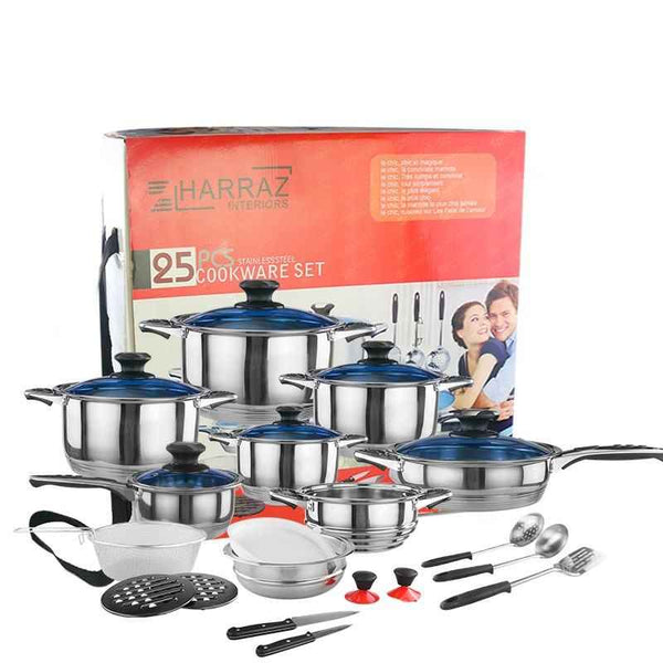 Hot Sale African Style 30/50 - Piece Stainless Steel Cookware & Tableware Set - Professional All - in - One Kitchenware Set with Non - Stick Pots and Pans - HUFA Kitchenware