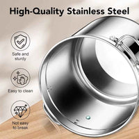 Airtight Leakproof Stainless Steel Food Storage Container - Heavy - Duty Canister with Locking Clips & Silicone Seal - 6L to 48L Soup Bucket for Hotel & Kitchen Supplies - HUFA Kitchenware