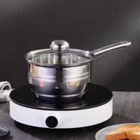 NICE German Quality Food - Grade Stainless Steel Cookware Set - Mirror Polish Modern Dinnerware Pots and Pans with Fruit & Animal Patterns - Induction Ready - HUFA Kitchenware