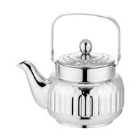 Luxury Arabic Whistling Kettle & Coffee Pot - 1.5L Stainless Steel Stovetop Water Heater with Mirror Polish - Elegant Middle Eastern Tea Service for Home & Gift Box - HUFA Kitchenware