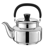 Luxury Arabic Whistling Kettle & Coffee Pot - 1.5L Stainless Steel Stovetop Water Heater with Mirror Polish - Elegant Middle Eastern Tea Service for Home & Gift Box - HUFA Kitchenware