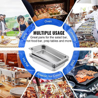 Customized 1/3 GN Gastronorm Food Pan - 6.5cm Depth Stainless Steel Food Container - Professional Hospitality Supplies & Steam Table Food Warmer Tray