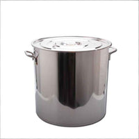 Commercial Large Capacity Stainless Steel Stock Pot - 170L Heavy Duty Deep Soup Cooking Pot for Restaurants, Hotels & Catering - Industrial Kitchenware - HUFA Kitchenware
