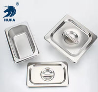 2026 Professional 304 Stainless Steel GN Pan - 6.5cm Depth Gastronorm Food Container for Hotels, Restaurants & Steam Tables - Heavy Duty Buffet Tray