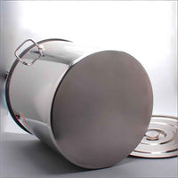 Commercial Large Capacity Stainless Steel Stock Pot - 170L Heavy Duty Deep Soup Cooking Pot for Restaurants, Hotels & Catering - Industrial Kitchenware - HUFA Kitchenware