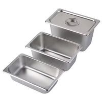 2026 Professional 304 Stainless Steel GN Pan - 6.5cm Depth Gastronorm Food Container for Hotels, Restaurants & Steam Tables - Heavy Duty Buffet Tray