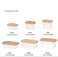 HUFA Eco - Friendly 304 Stainless Steel Lunch Box with Natural Bamboo Lid - Leakproof Portable Food Storage Container for Meal Prep, Office & Outdoor - Custom Logo Wholesale - HUFA Kitchenware