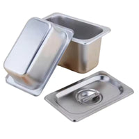 2026 Professional 304 Stainless Steel GN Pan - 6.5cm Depth Gastronorm Food Container for Hotels, Restaurants & Steam Tables - Heavy Duty Buffet Tray
