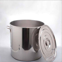 Commercial Large Capacity Stainless Steel Stock Pot - 170L Heavy Duty Deep Soup Cooking Pot for Restaurants, Hotels & Catering - Industrial Kitchenware - HUFA Kitchenware