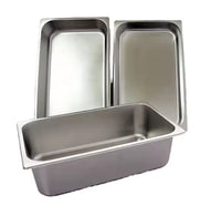 2026 Professional 304 Stainless Steel GN Pan - 6.5cm Depth Gastronorm Food Container for Hotels, Restaurants & Steam Tables - Heavy Duty Buffet Tray