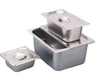 1/1 Gastronorm Stainless Steel GN Pan - 2.5cm Shallow Depth Food Tray & Baking Sheet for Hotels, Restaurants & Professional Buffet Catering Supplies