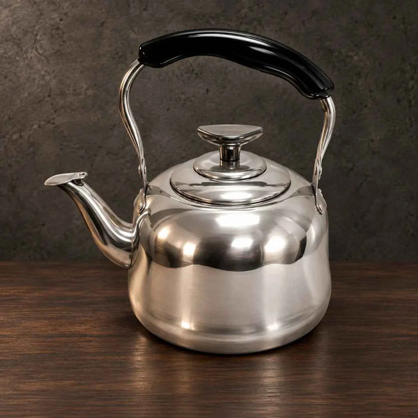 Classic Stainless Steel Teapot Manufacturer, No Strainer, 1–6 L