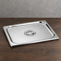 Compact American Style Gastronorm pan covers in 1/6 and 1/9 sizes