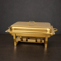 Full-Gold 9L Catering Chafing Dish with One to Four Pan Sections