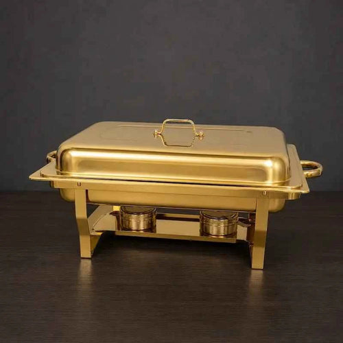 Full-Gold 9L Catering Chafing Dish with Configurable Pan Sections