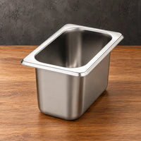 One-ninth size American Style stainless steel Gastronorm pan