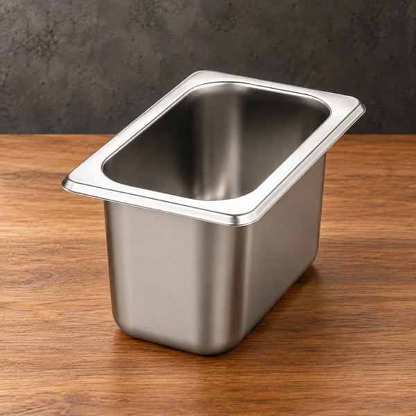 One-ninth size American Style stainless steel Gastronorm pan