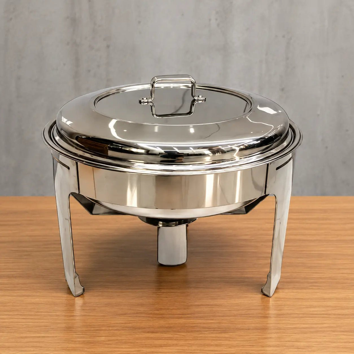 Round Hanging-Lid Chafer for Single-Grid Buffet Stations - HUFA Kitchenware