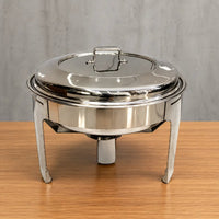 Round Hanging-Lid Chafer for Single-Grid Buffet Stations - HUFA Kitchenware